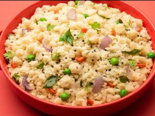 Thursday Breakfast - Mix Veg Upma with Kesari Bath and Chutney